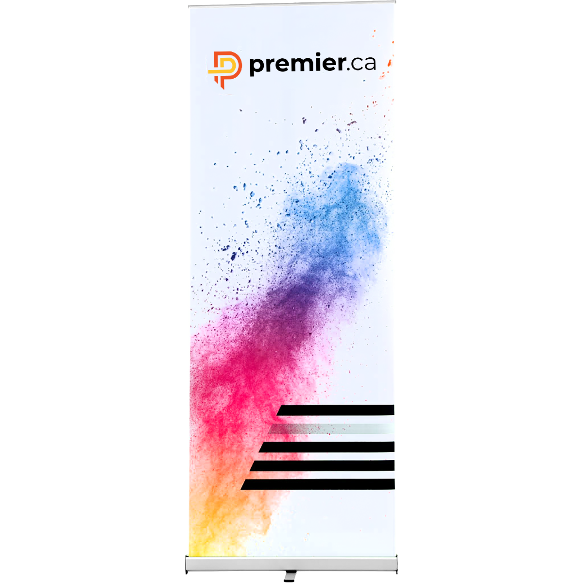 Premier manufactures and sells vibrant dye sublimated display products